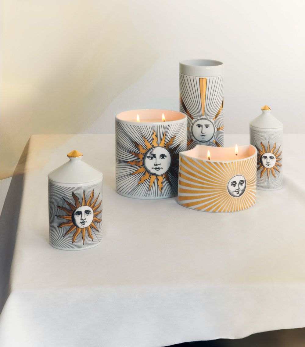 Fornasetti Fornasetti Set Of 3 Soli Candles (2.35Kg)