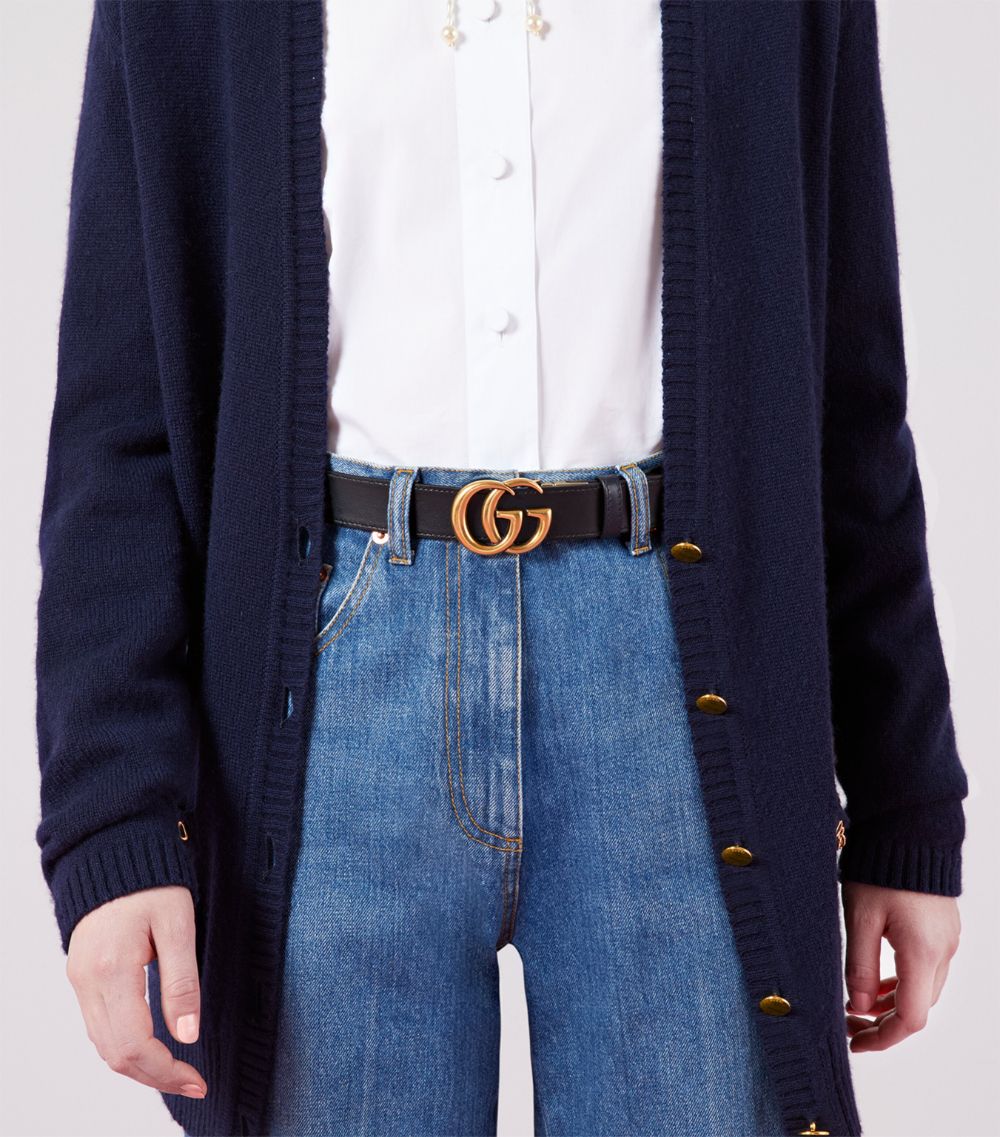 Gucci Gucci Reversible Marmont Belt