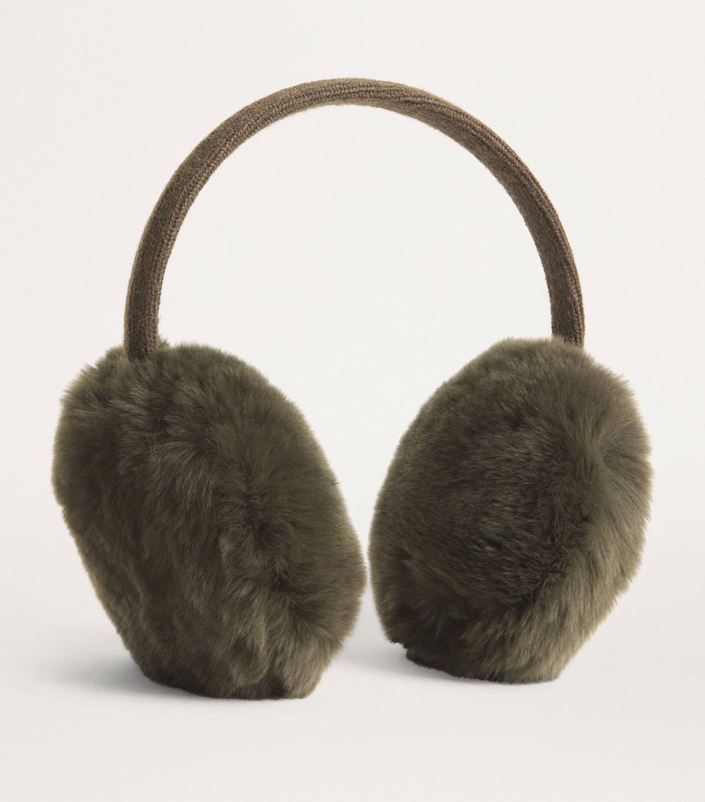 Yves Salomon Enfant Yves Salomon Enfant Rabbit Fur Ear Muffs