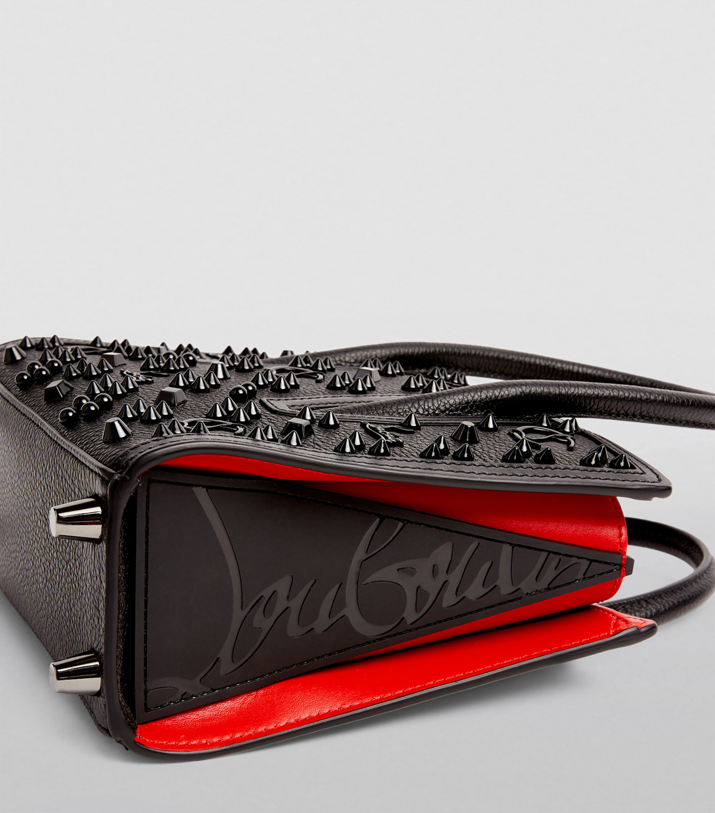 Christian Louboutin Christian Louboutin Paloma Mini Calfskin Top-Handle Bag