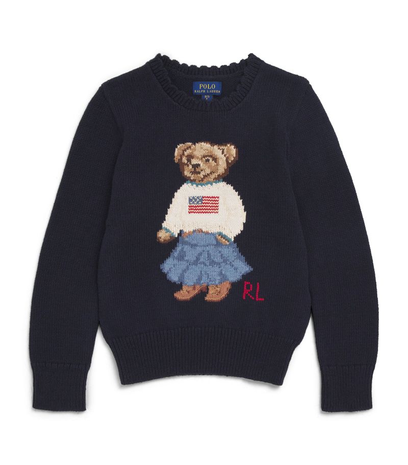 Ralph Lauren Kids Ralph Lauren Kids Cotton Polo Bear Sweater (7-14 Years)