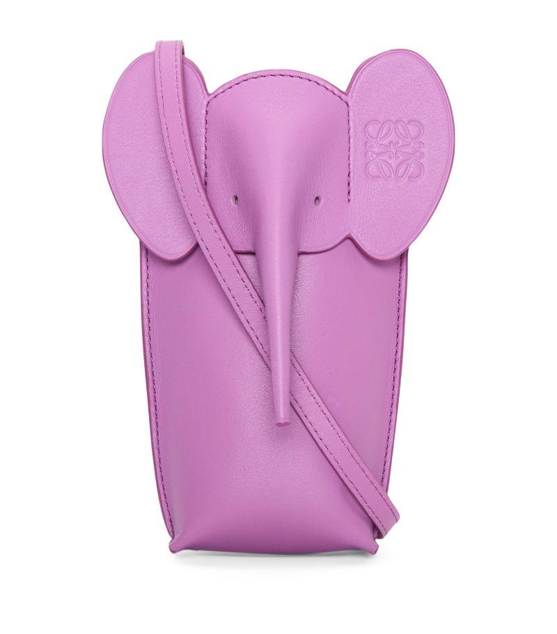 Loewe Loewe Calfskin Elephant Cross-Body Pouch