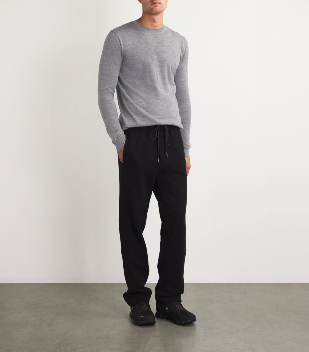 Falke Falke Virgin Wool Crew-Neck Sweater