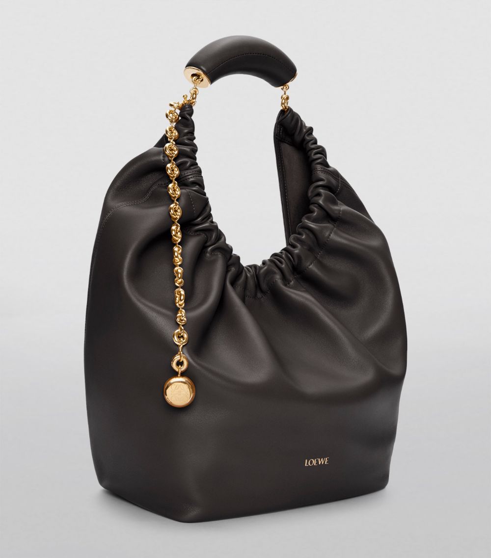 Loewe Loewe Medium Leather Squeeze Top-Handle Bag