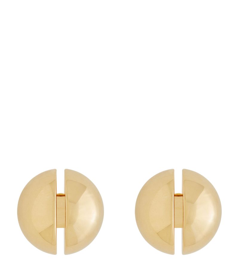 Saint Laurent Saint Laurent Ball-Split Earrings