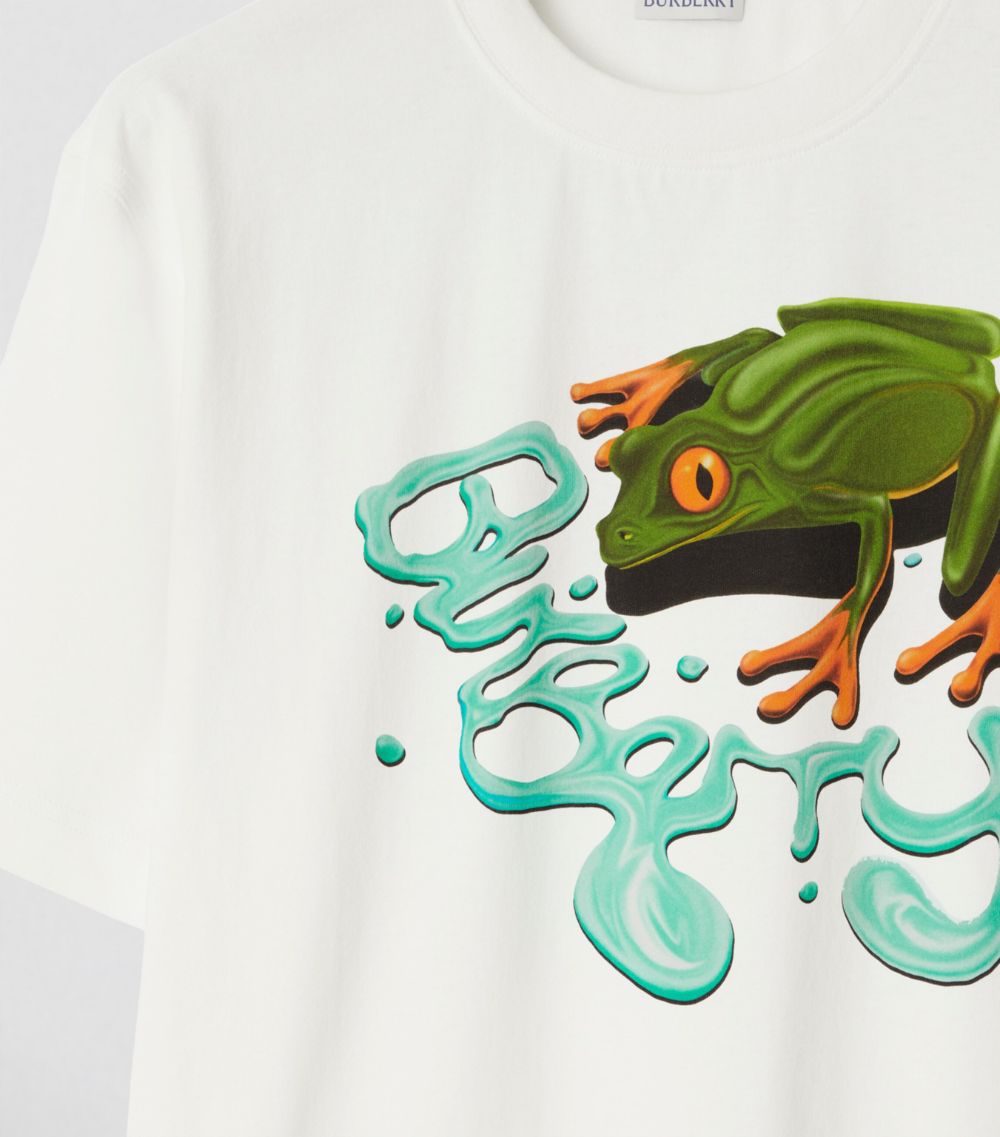 Burberry Burberry Cotton Frog T-Shirt