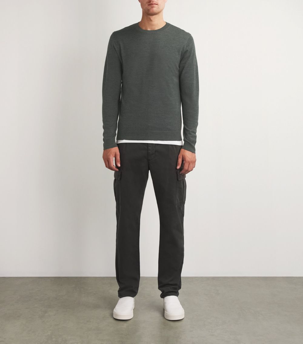 Falke Falke Virgin Wool Crew-Neck Sweater