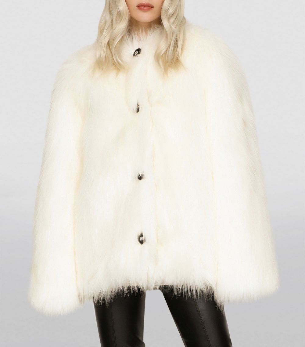 Dolce & Gabbana Dolce & Gabbana Faux Fur Coat