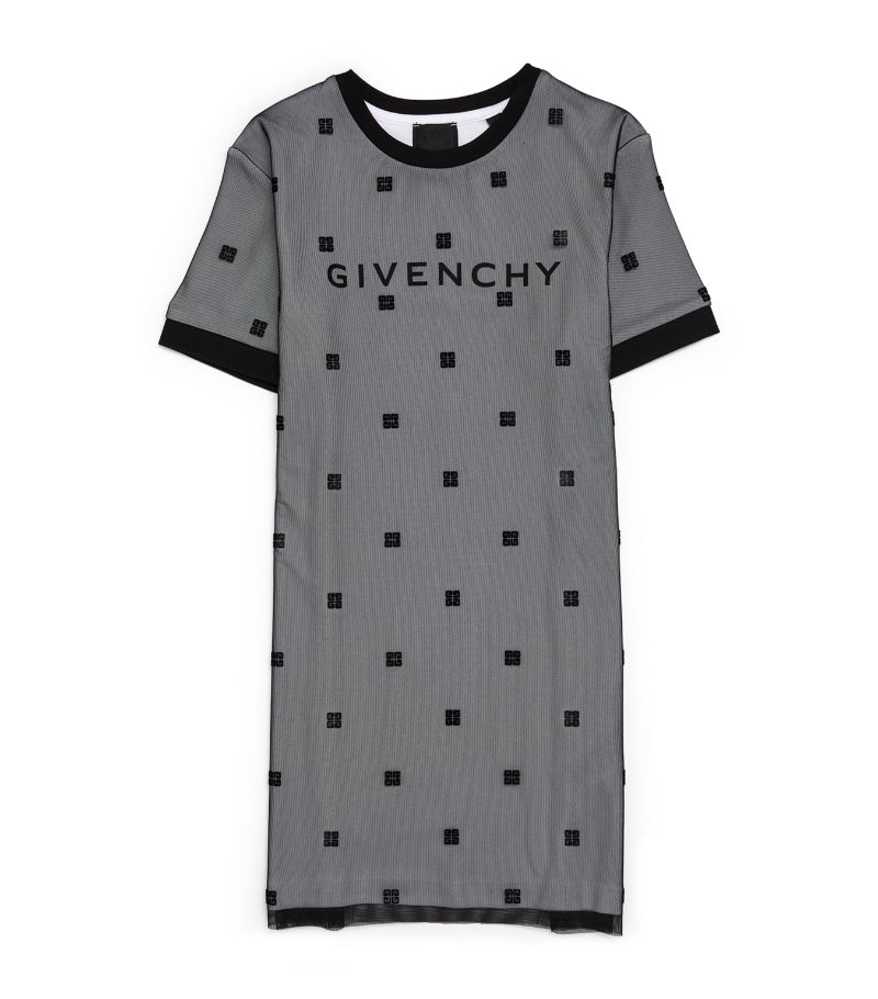 Givenchy Givenchy Kids Mesh 4G Dress (4-12+ Years)