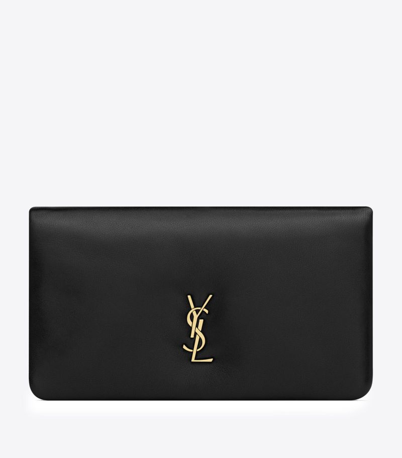 Saint Laurent Saint Laurent Leather Calypso Purse