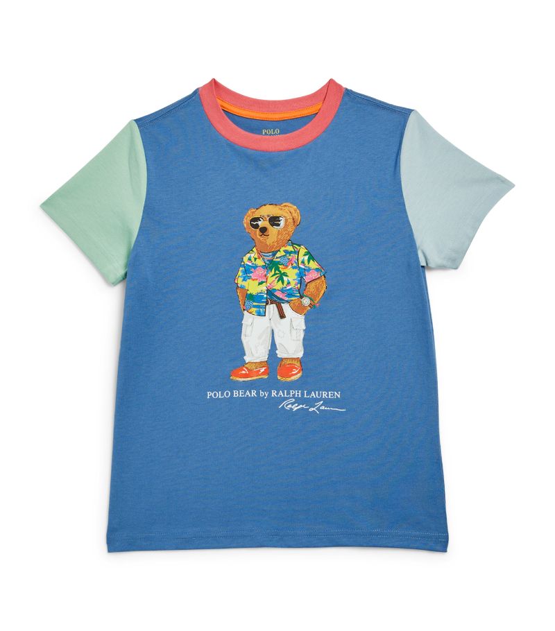 Ralph Lauren Kids Ralph Lauren Kids Cotton Polo Bear T-Shirt (6-14 Years)