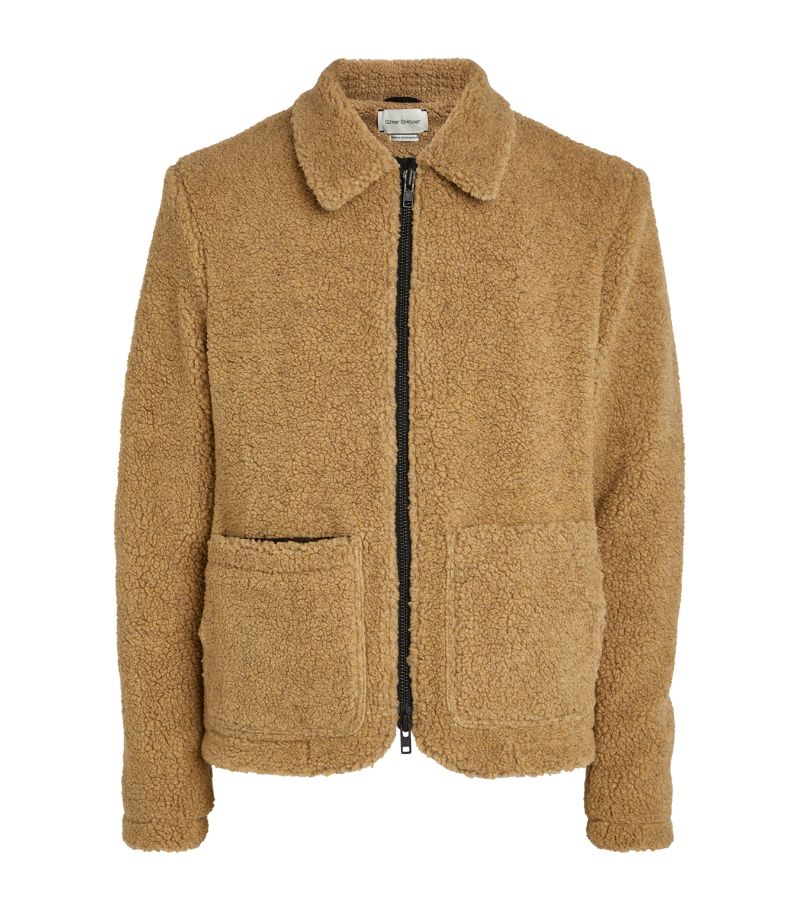 Oliver Spencer Oliver Spencer Cotton Fleece Jacket
