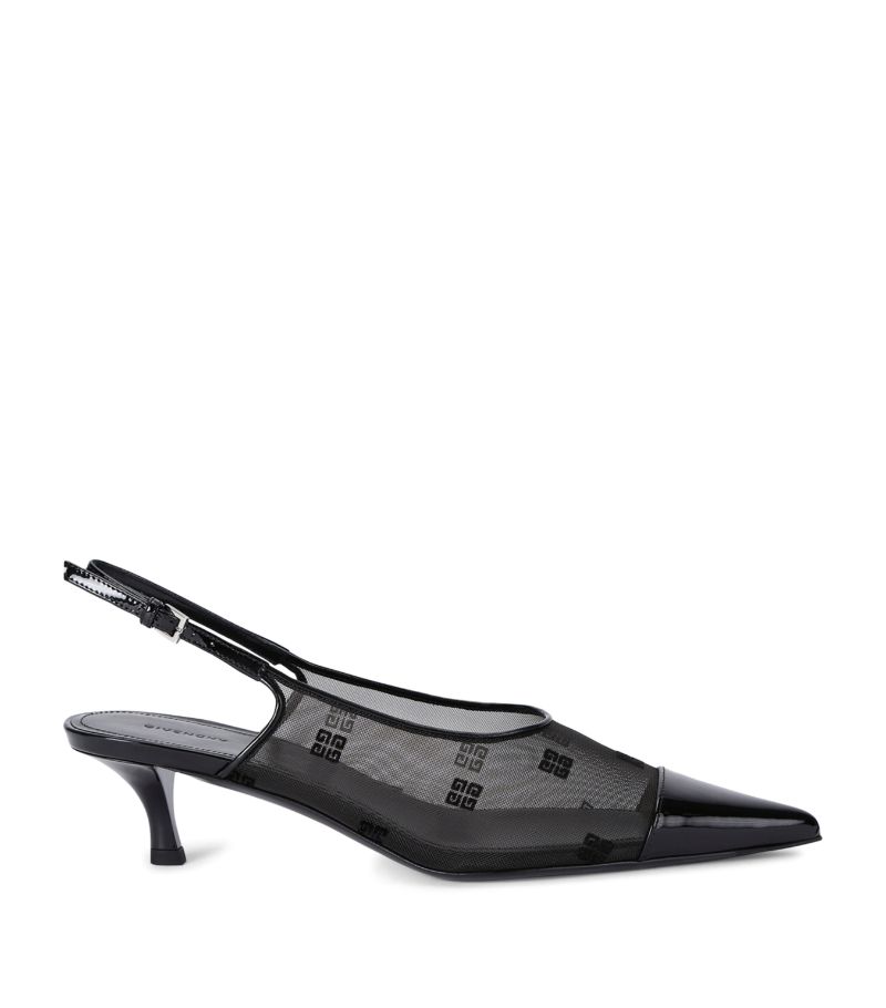 Givenchy Givenchy Mesh Show Slingback Pumps 45