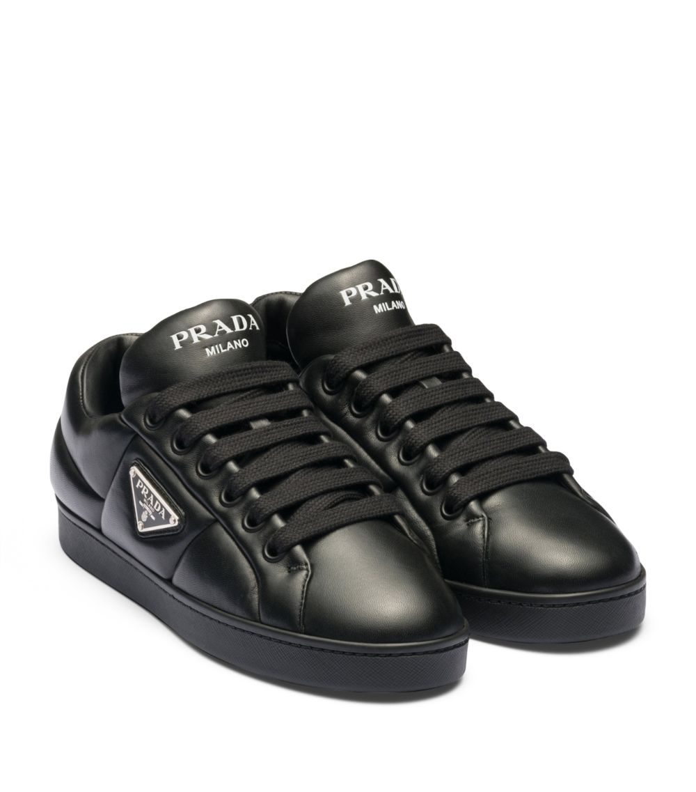 Prada Prada Nappa Leather Padded Sneakers