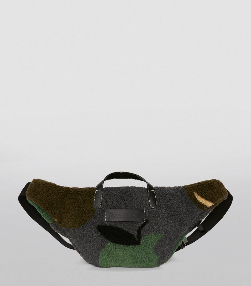 Jw Anderson Jw Anderson Fleece Printed Belt Bag