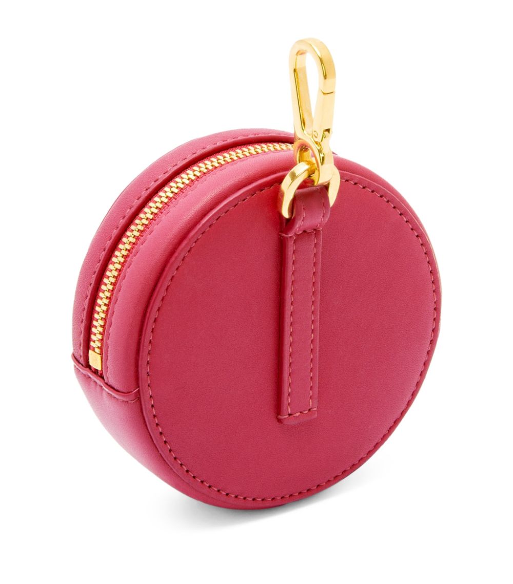 Loewe Loewe Leather Inflated Anagram Cookie Charm Purse