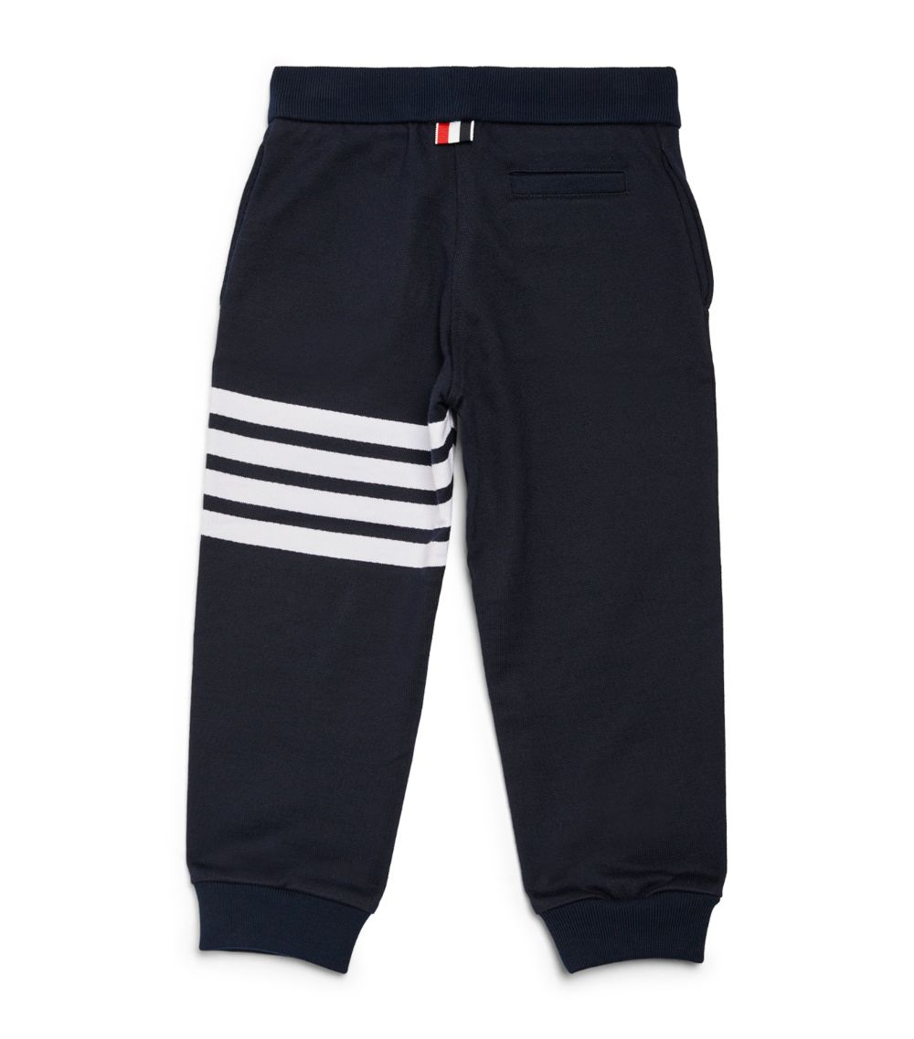  Thom Browne Kids Cotton 4-Bar Sweatpants (2-12 Years)