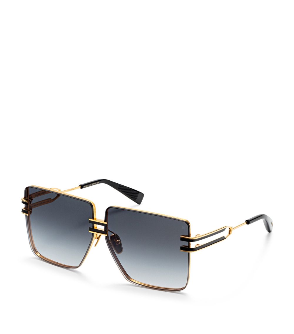  Balmain Eyewear Square Gendarme Sunglasses