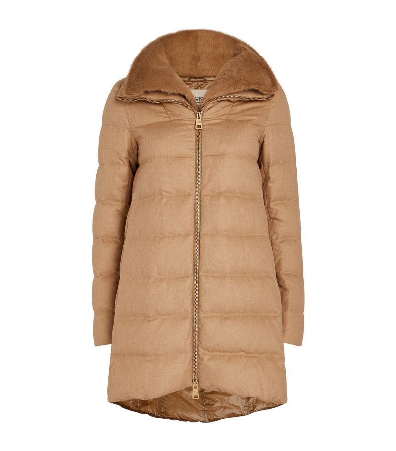 Herno Herno Cashmere-Silk Puffer Coat