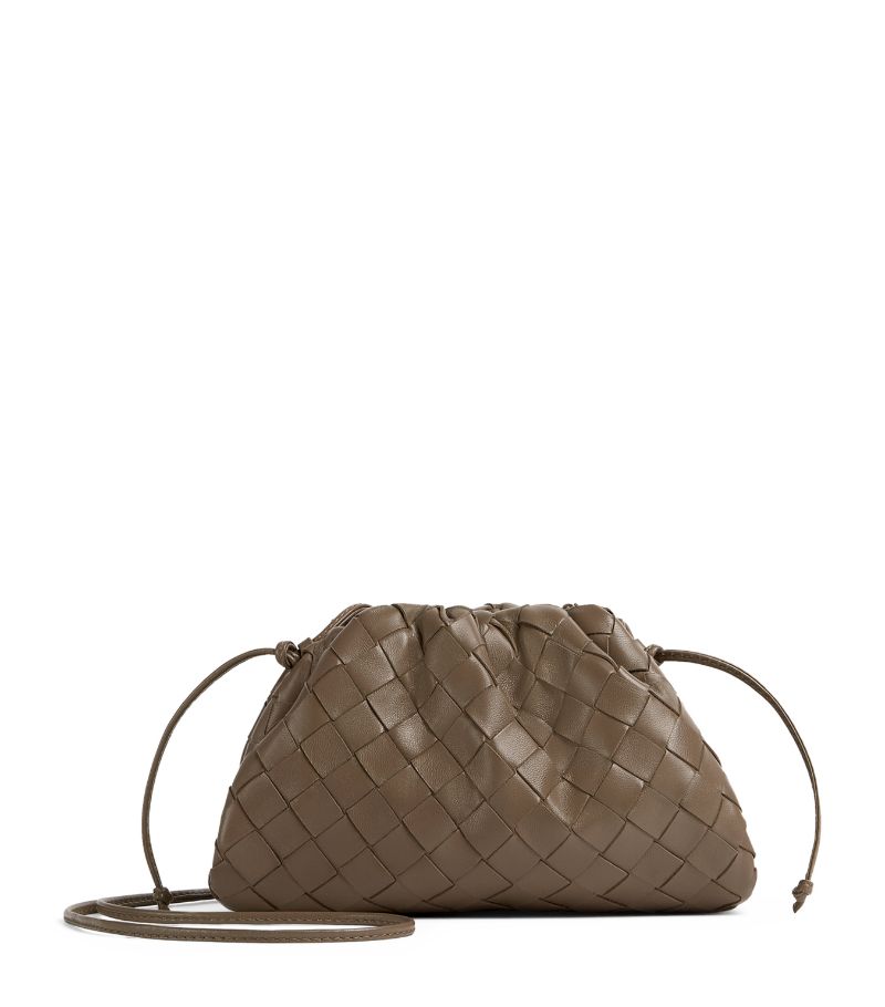 Bottega Veneta Bottega Veneta Mini Lambskin Pouch Cross-Body Bag