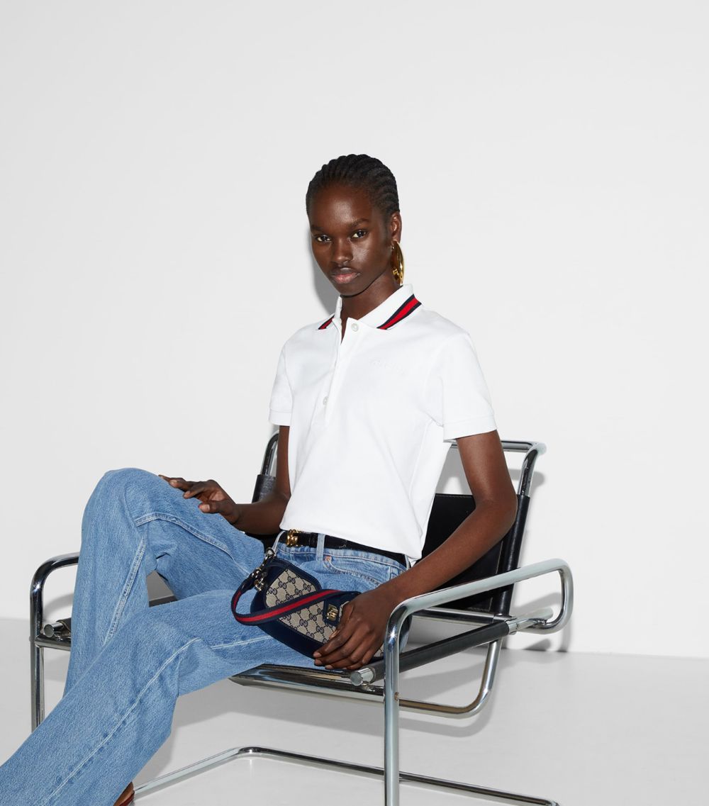 Gucci Gucci Cotton Piqué Polo Shirt