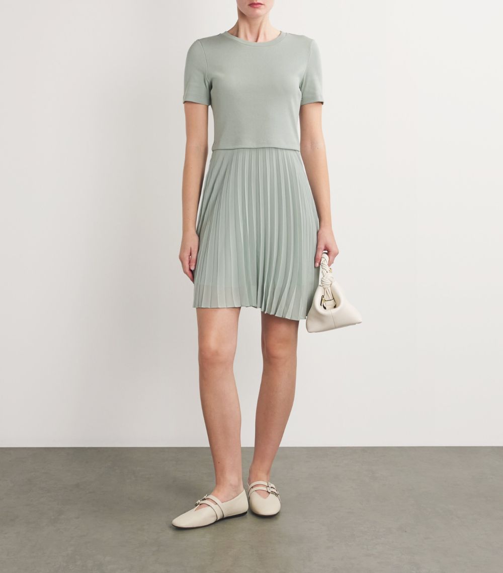  Claudie Pierlot Pleated Mini Dress