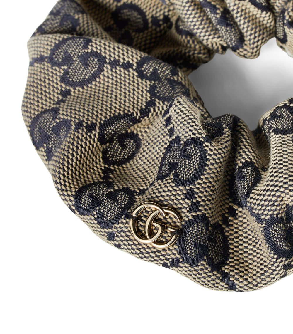 Gucci Gucci Gg Canvas Scrunchie