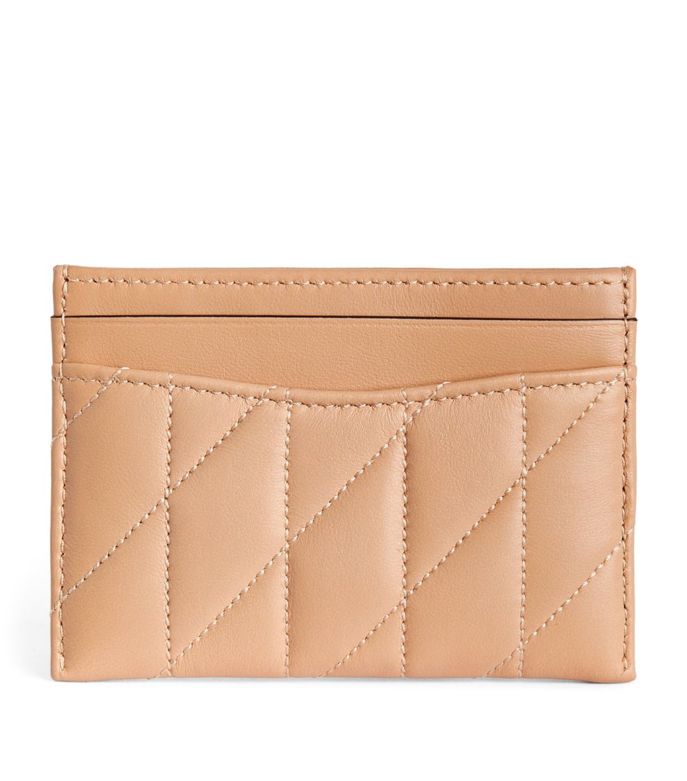 Coach Coach Leather Quilted Card Holder