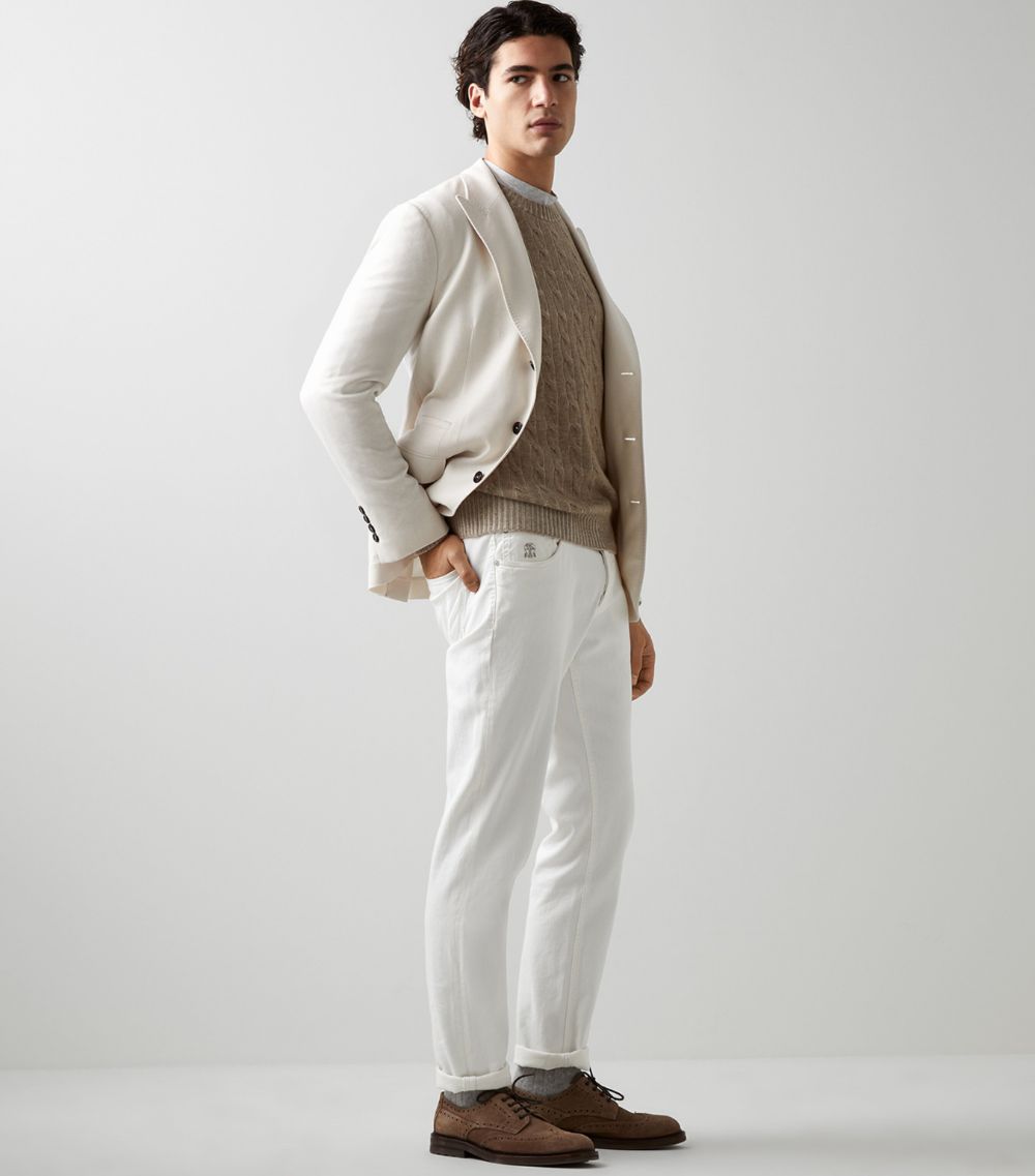 Brunello Cucinelli Brunello Cucinelli Cashmere Cable-Knit Sweater