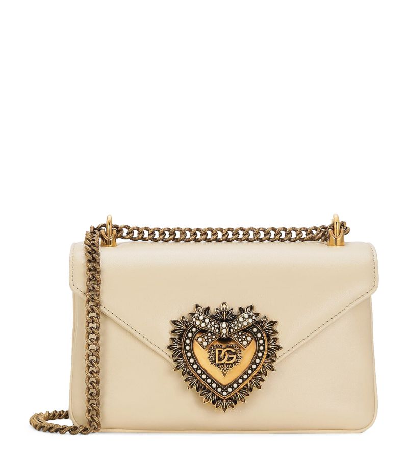 Dolce & Gabbana Dolce & Gabbana Nappa Leather Devotion Shoulder Bag