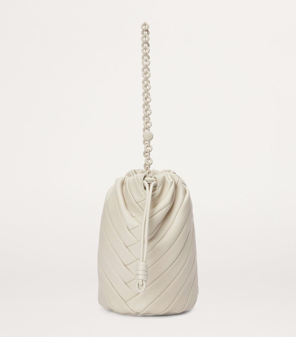 Loewe Loewe Leather Flamenco Bucket Bag