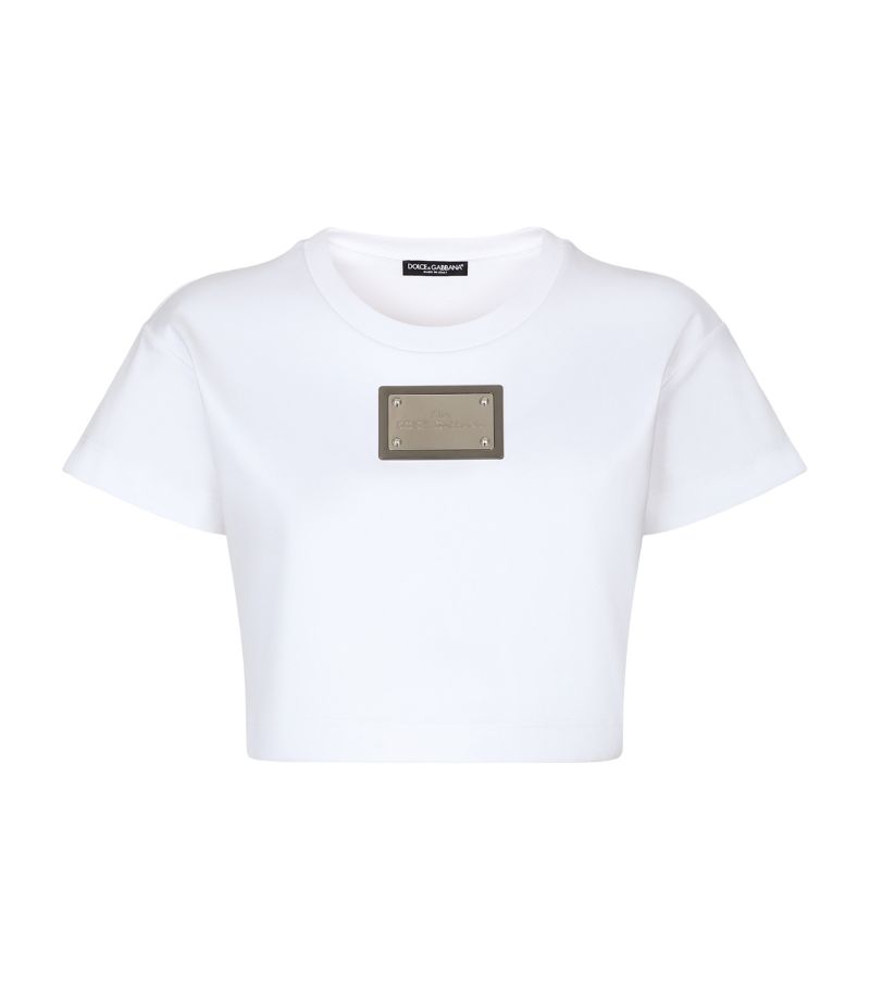 Dolce & Gabbana Dolce & Gabbana Kim Dolce & Gabbana Cropped T-Shirt