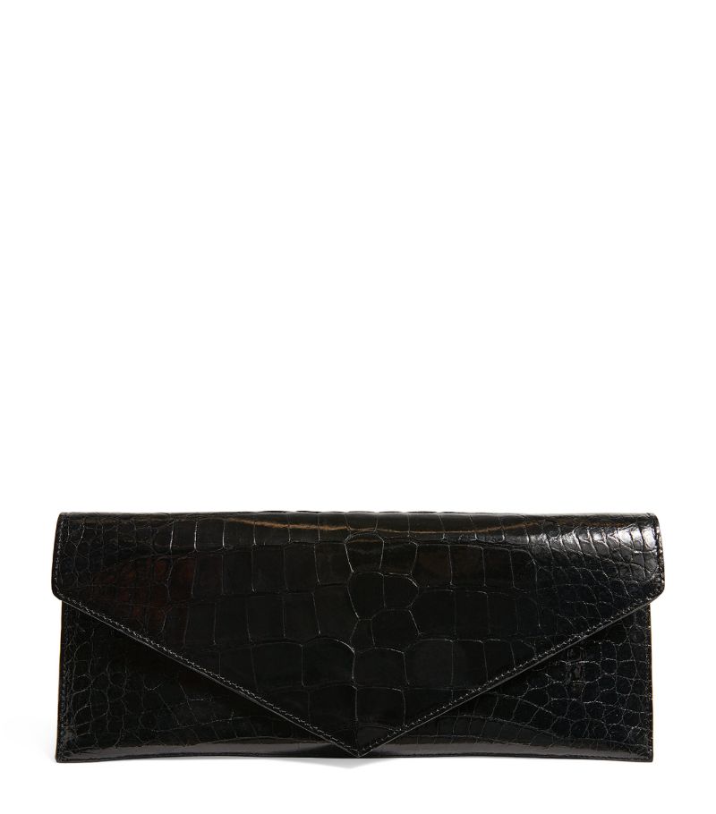 Maria Oliver Maria Oliver Alligator Amelia Clutch Bag