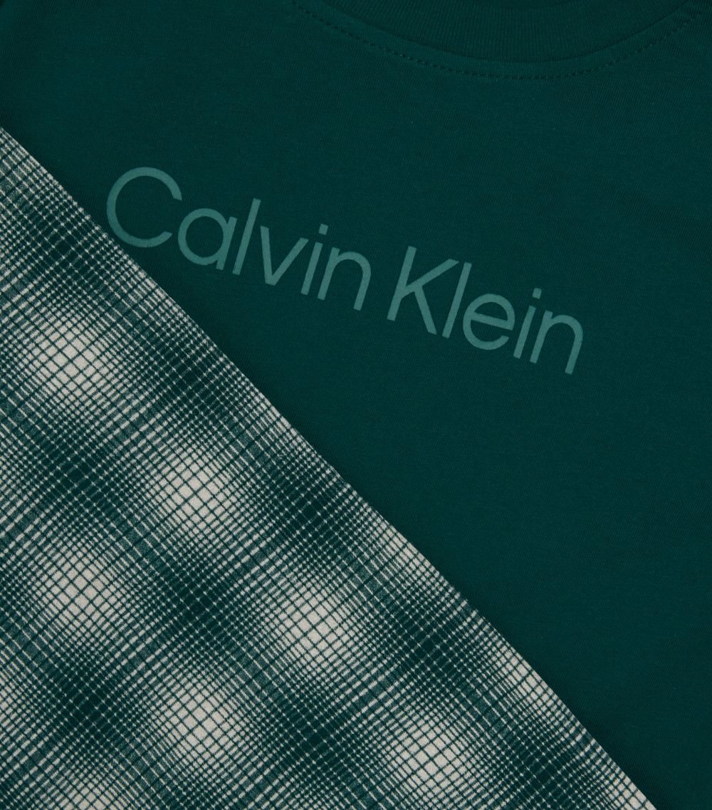 Calvin Klein Calvin Klein Kids Cotton Pyjama Set (8-12 Years)