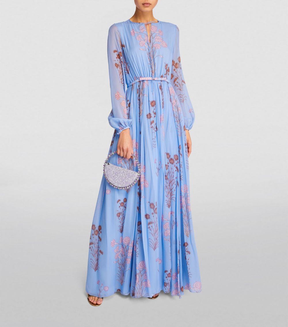 Giambattista Valli Giambattista Valli Silk Floral Maxi Dress