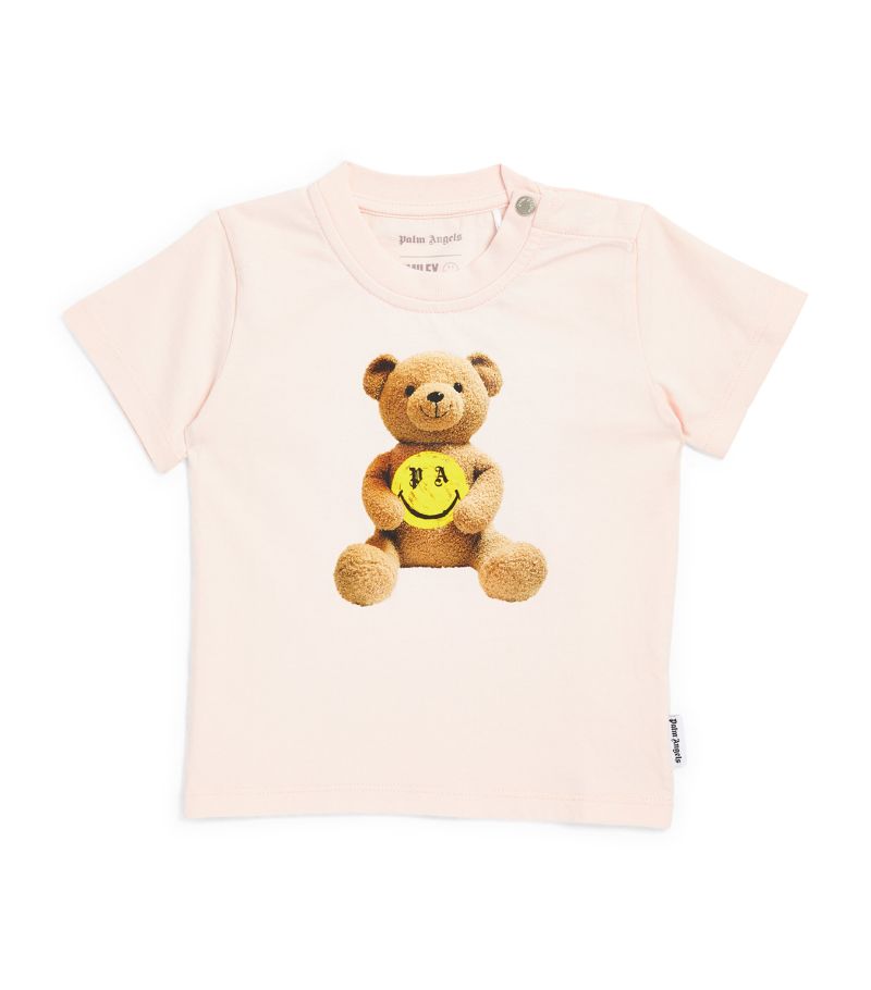 Palm Angels Kids Palm Angels Kids x Smiley Bear T-Shirt (3-24 Months)
