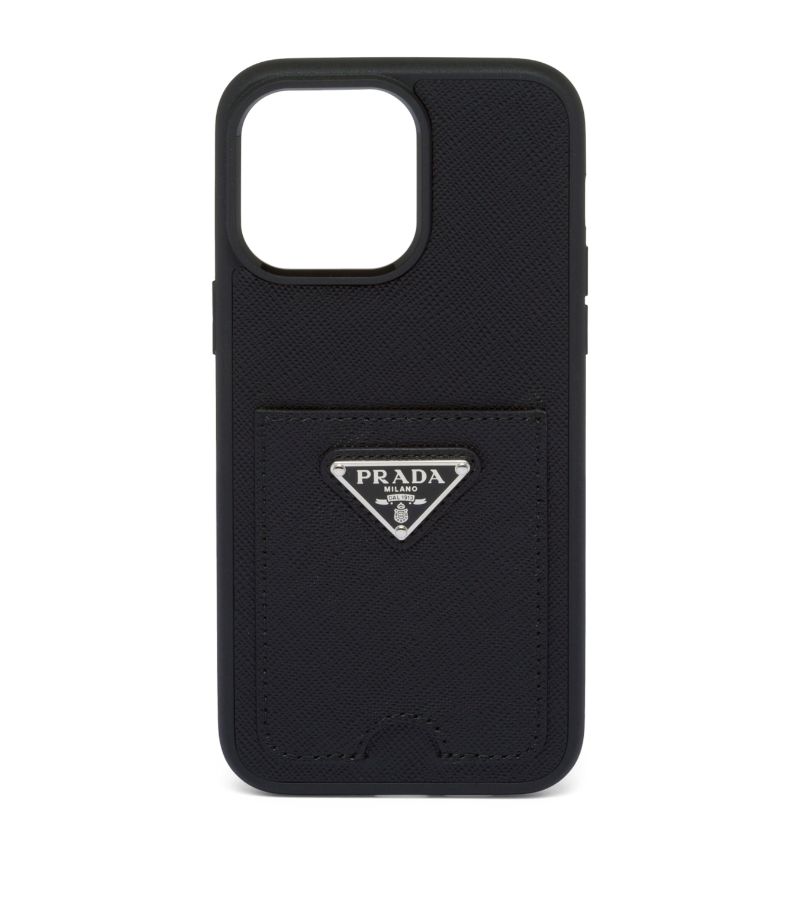 Prada Prada Saffiano Leather Iphone 14 Plus Case