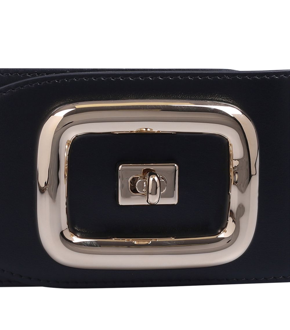 Roger Vivier Roger Vivier Leather Viv Choc Belt