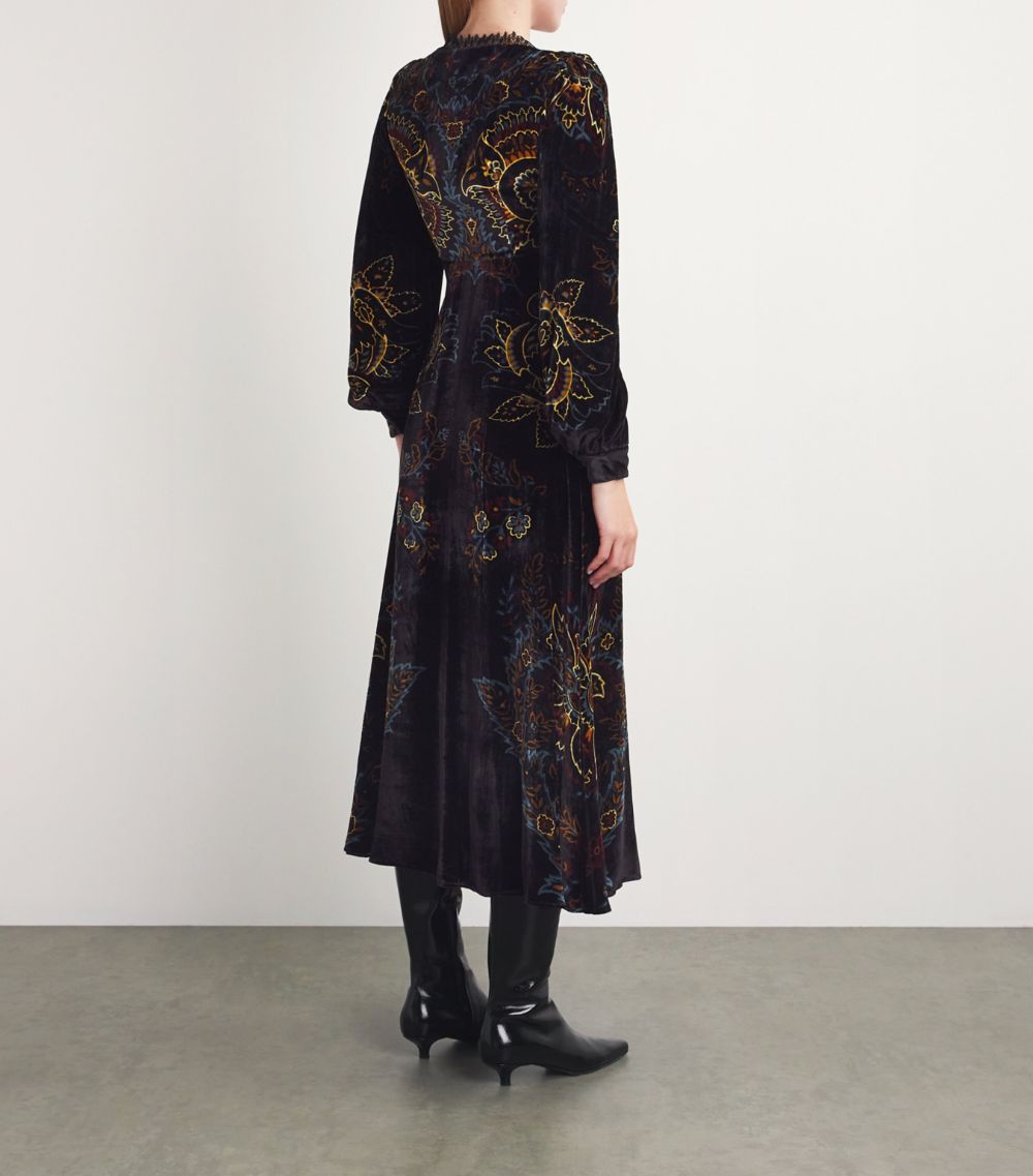 Etro Etro Velvet Printed Dress