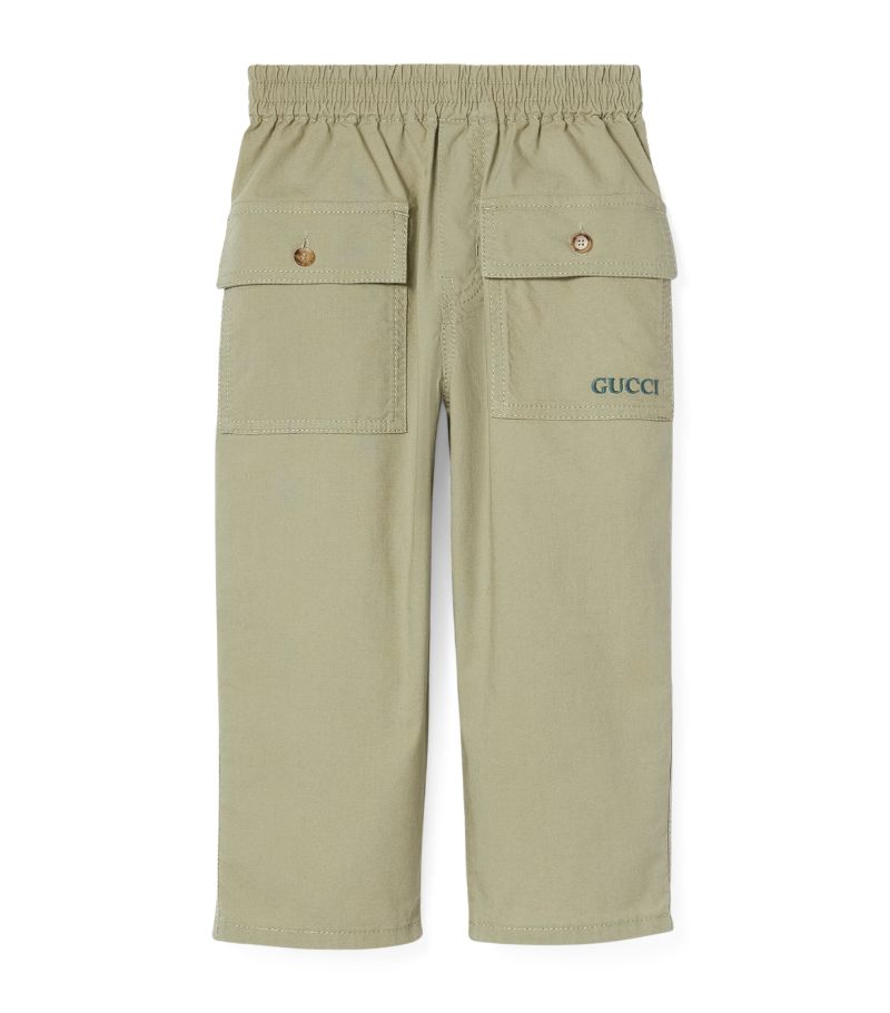 Gucci Gucci Kids Cotton Trousers (4-12 Years)