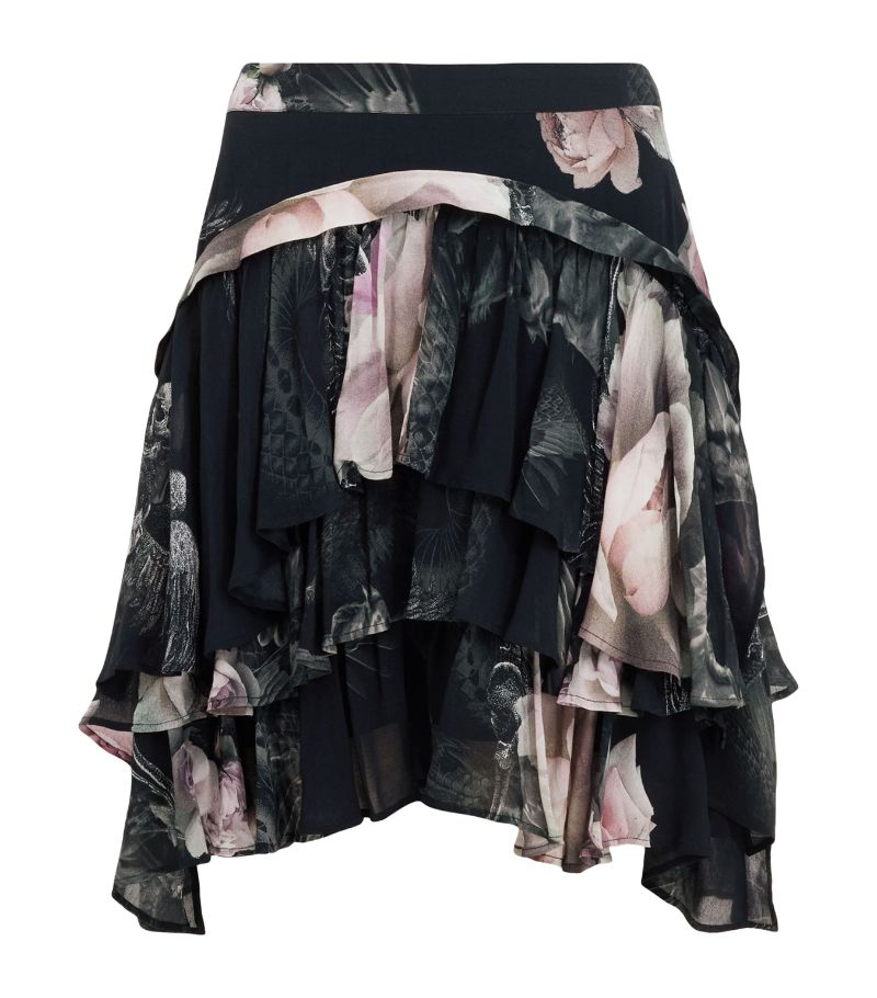 Allsaints Allsaints Valley Print Cavarly Mini Skirt