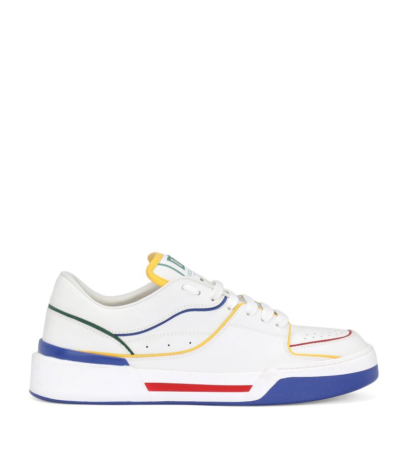 Dolce & Gabbana Dolce & Gabbana Leather DG Pipe Court Sneakers