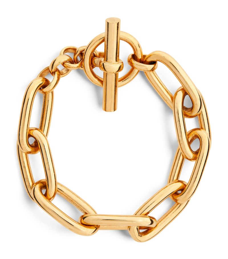 Tilly Sveaas Tilly Sveaas Medium Gold-Plated Oval-Linked Bracelet