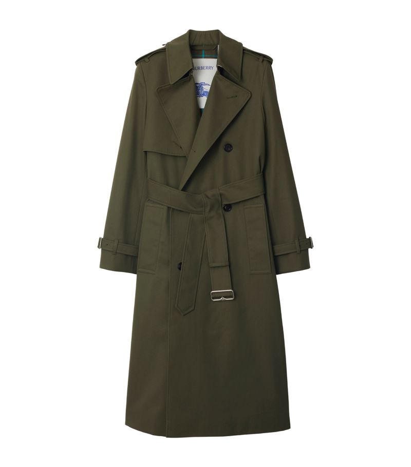 Burberry Burberry Cotton-Blend Trench Coat