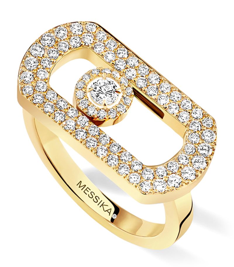 Messika Messika Yellow Gold And Diamond So Move Ring