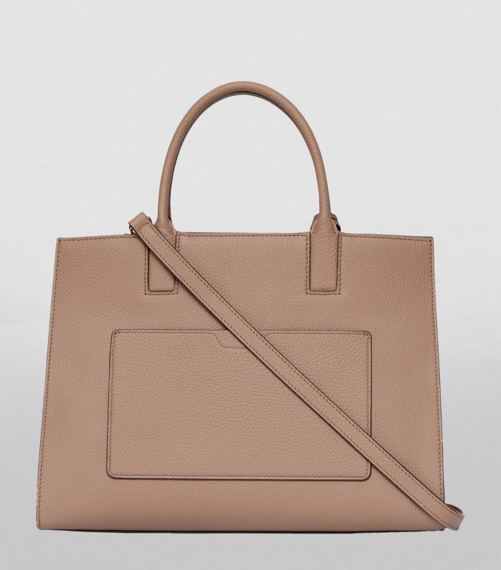 Burberry Burberry Small Leather Frances Tote Bag