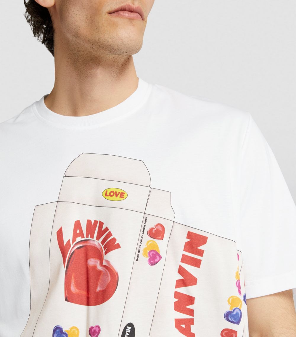 Lanvin Lanvin Bonbon Print T-Shirt