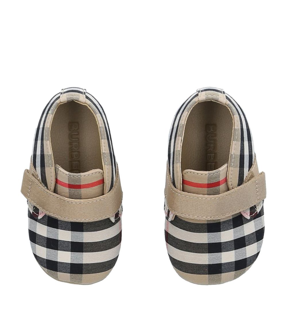 Burberry Burberry Kids Vintage Check Soft Shoes