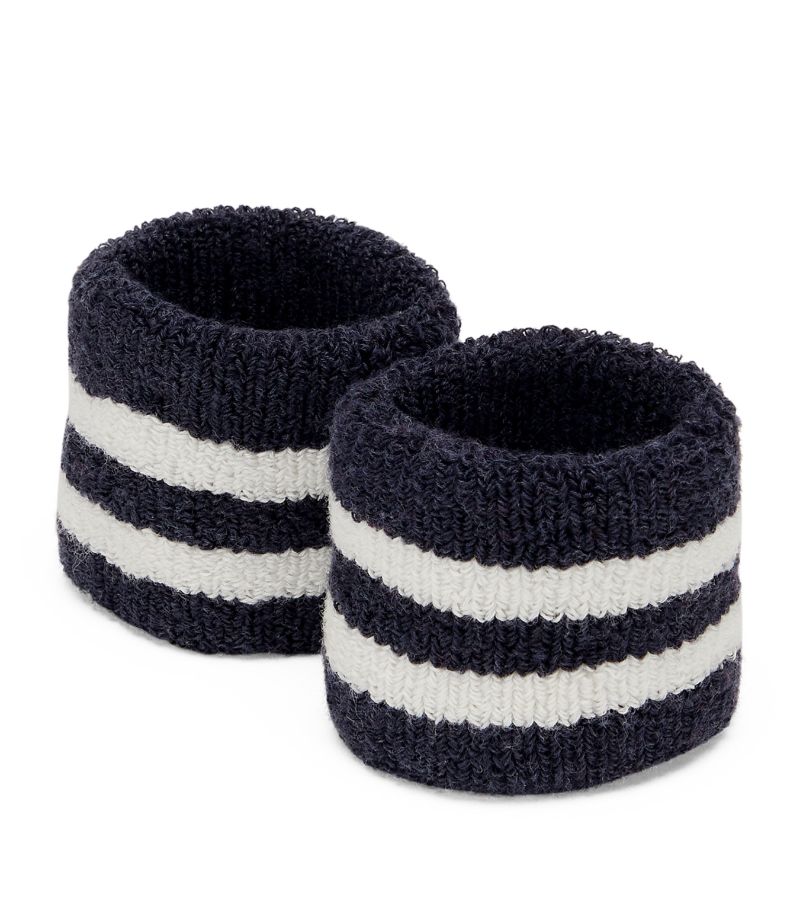 Brunello Cucinelli Brunello Cucinelli Cotton Striped Sweatbands