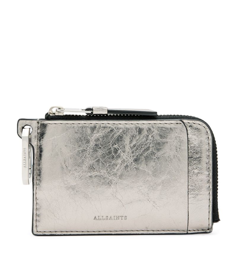 Allsaints Allsaints Metallic Leather Remy Wallet